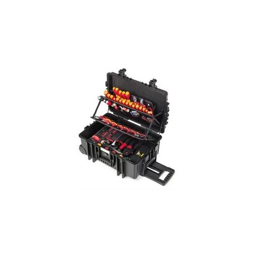 Wiha Werkzeugkoffer Werkzeug 42069 Elektriker Competence XXL II - 115-teilig - 19kg