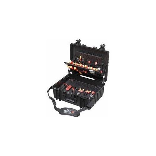 Wiha Werkzeugkoffer Werkzeug 40523 Elektriker Competence XL - 80-teilig - 13kg
