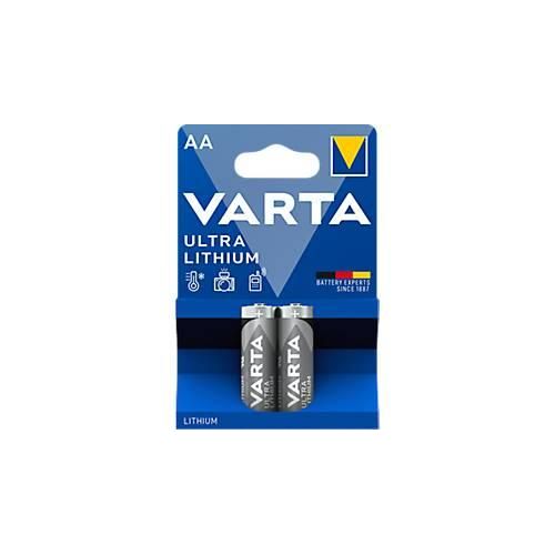 VARTA Batterie PROFESSIONAL LITHIUM, Mignon AA, 1,5 V, 2 Stück