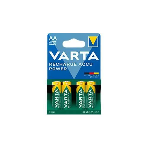 VARTA Akkus Power Play Longlife, Mignon AA, 4 Stück
