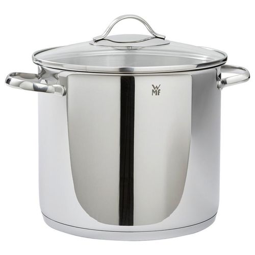 WMF Gemüsetopf Provence Plus , Edelstahl , Metall , 8,8 L , rund , kratzfest, rostfrei , Kochen, Töpfe, Kochtöpfe