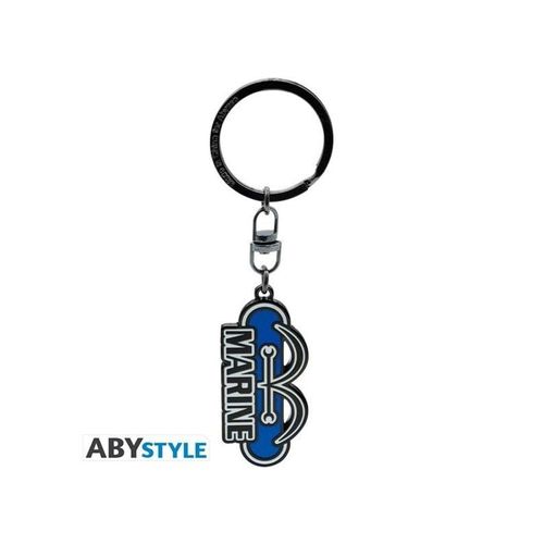 ABYstyle - ONE PIECE - Marine Keychains x4 - Schlüsselanhänger