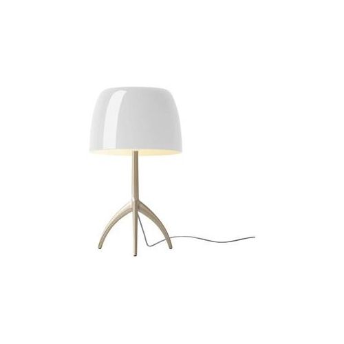 Foscarini - Lumiere Grande Tischleuchte E27 Goldenr/Weiß Dimm. - cm - 45 cm