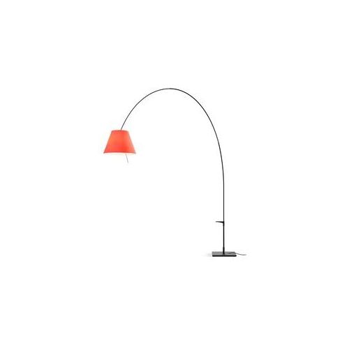 Luceplan - Lady Costanza Stehleuchte m/Dimmer Rot/Schwarz - cm
