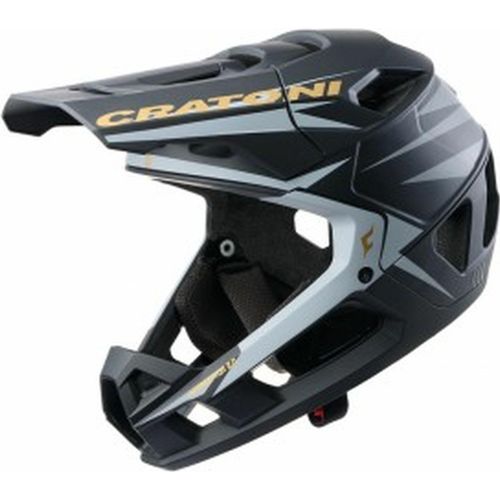 Fahrradhelm Cratoni Interceptor 2.0 Gr. S/M (54-58cm) schwarz/gold matt
