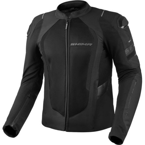 SHIMA Mesh Pro 2.0 Motorrad Textiljacke, schwarz, M