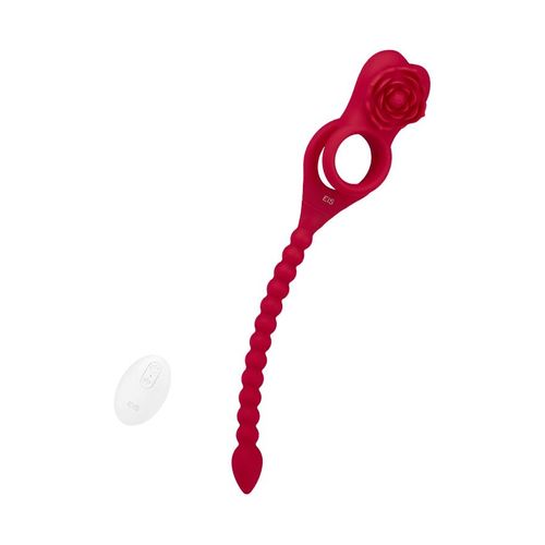 3-in-1 Silikon-Penisring, 3,5 cm
