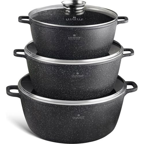 Satz Töpfe EDENBERG EB-8151, 6-teilig - N