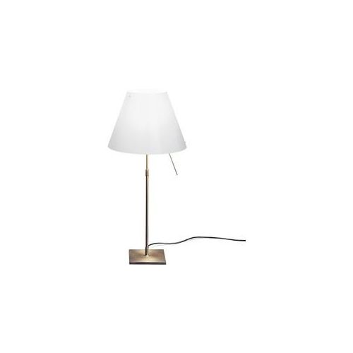 Luceplan - Costanza Tischleuchte m/Dimmer White/Brass - cm