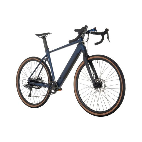 ADORE E-Gravelbike 28" Alu Gravel Tourenfahrrad GTR-770 Heckmotor 30NM / 10Ah Dunkelblau matt