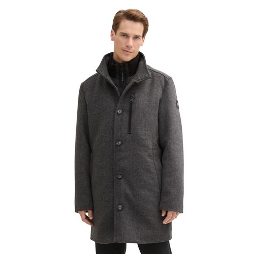 TOM TAILOR Wollmantel, mit Wolle