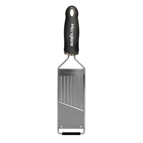 Microplane Reibe Gourmet , Schwarz , Metall, Kunststoff , 31.2x7.5x3 cm , Kochen, Küchenhelfer, Küchenreiben