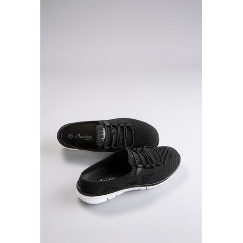 Clog ANISTON SHOES, Damen, Gr. 39, schwarz, Textil, modisch, Schuhe, Freizeitschuh, Barfußschuh, Slip-on Sneaker - NEUE KOLLEKTION