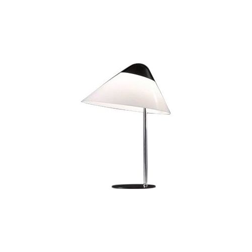 Pandul - Opala Midi Tischleuchte m/Dimmer Weiß & Chrom - cm - 59 cm