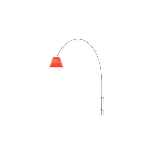 Luceplan - Lady Costanza Wandleuchte m/Dimmer Rot/Alu - cm