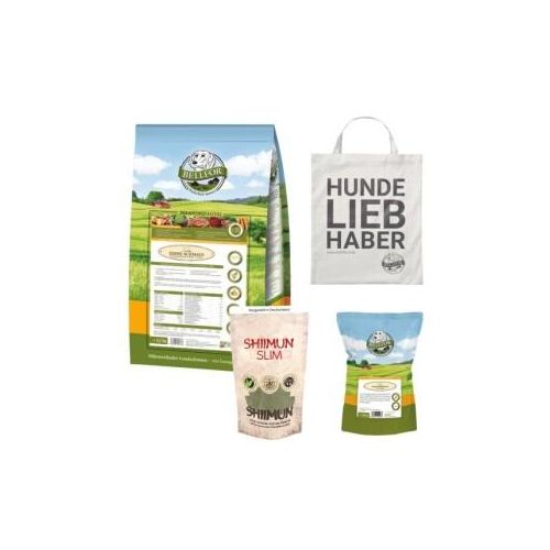 Bellfor Sparset Heide-Schmaus für mittelgroße Hunderassen mit Gewichtsproblemen