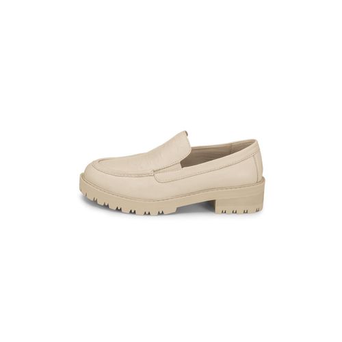 stilvoller Mokassin Nappaleder beige