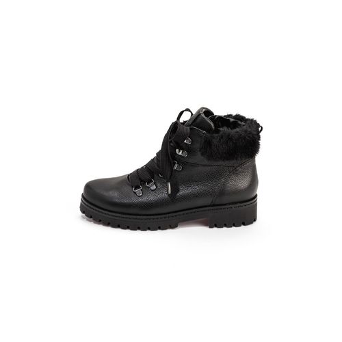 schöner Bergsteiger-Bootie Nappaleder schwarz