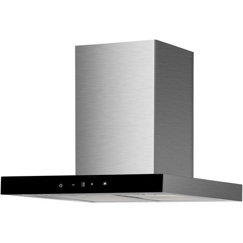 RESPEKTA Kaminhaube "190030006002-20", A++ (A+++-D), silber (edelstahl), B:59,5cm H:99,8cm T:50cm, Dunstabzugshauben