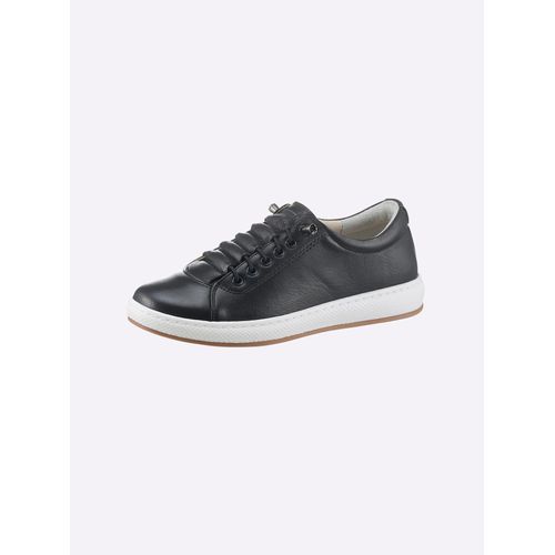 Sneaker ANDREA CONTI, Damen, Gr. 39, blau (marine), Glattleder, Leder, Rindsleder, Schuhe
