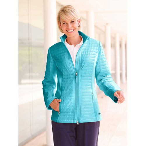 Steppjacke CATAMARAN, Damen, Gr. 40, blau (türkis), 95% Polyester, 5% Elasthan, Wattierung:100% Polyester, Webware:100% Polyester, unifarben, Jacken