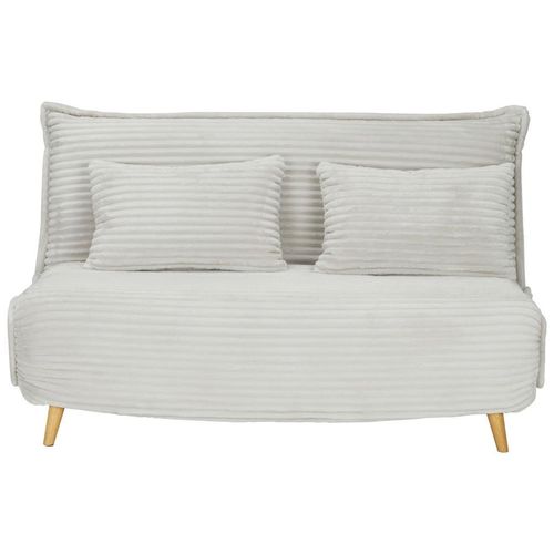 Livetastic Schlafsofa , Weiß , Textil , Kautschukholz , Sperrholz , 2-Sitzer , Füllung: Polyester , 92x216x87 cm , Kinder- & Jugendzimmer,