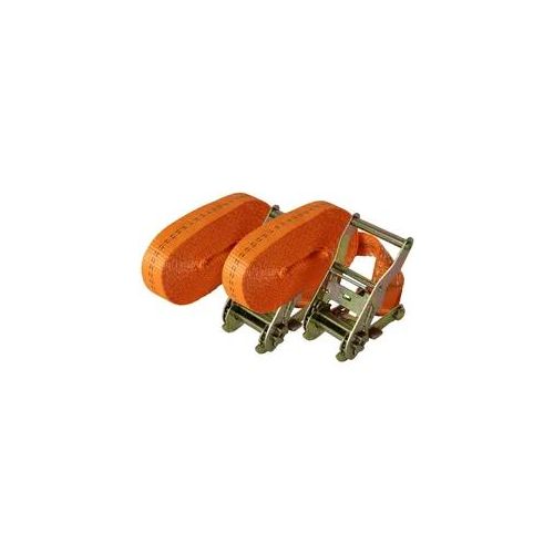 2x Profi Ratschen Spanngurt Spanngurte Zurrgurt 1-tlg 6m 2t 2to 2000kg TÜV/GS...