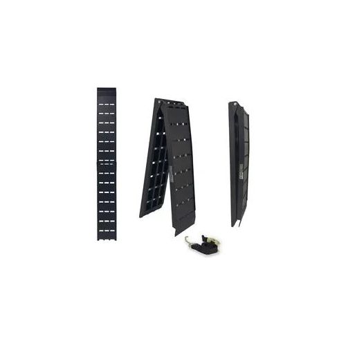 TRUTZHOLM 1 x Auffahrrampe klappbar 228cm Traglast 680kg Alu schwarz Riffelbl...