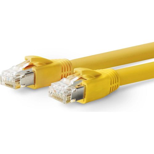 VivoLink PROCAT70 Netzwerkkabel 70 m Cat6a F/FTP (FFTP) Gelb (PROCAT70)