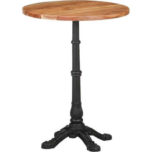 Bistrotisch Ø60x76 cm Akazie Massivholz