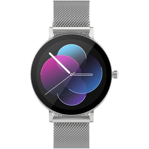 Smartwatch SMARTY 2.0, silber (silberfarben), Smartwatches, Armbanduhr, Damenuhr, Herrenuhr, Android5.1+, Apple iOS 8.0+