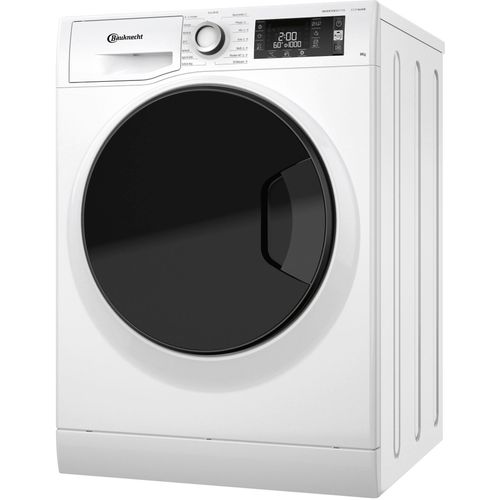 BAUKNECHT Waschmaschine "WM Sense 9AA", A (A-G), weiß, B:59,5cm H:85cm T:61cm, Waschmaschinen, Steam Hygiene mit Antivirus