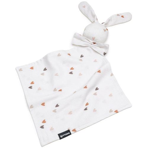 T-TOMI BIO Muslin Cuddle Cloth sleep toy Love 1 pc