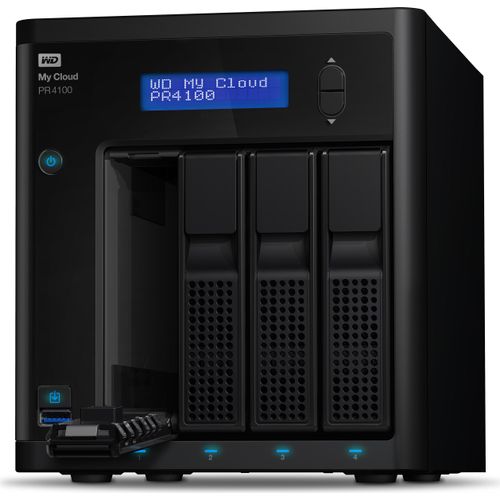 WD My Cloud PR4100 WDBNFA0160KBK - NAS-Server