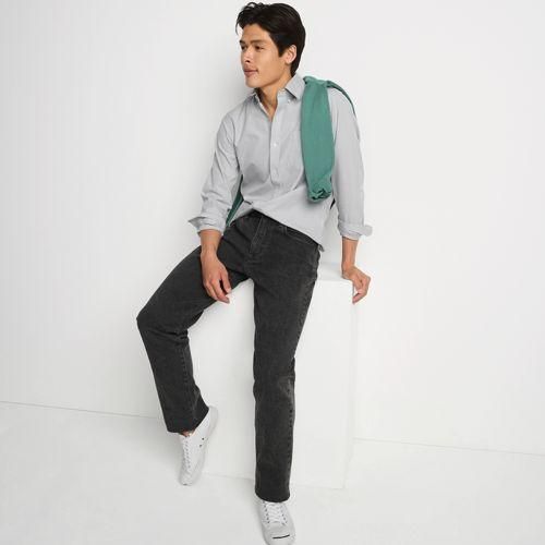 Classic Fit Denim-Jeans mit Stretch, in Wunschlänge, Herren,  Schwarz, Baumwoll-Mischung, by Lands' End