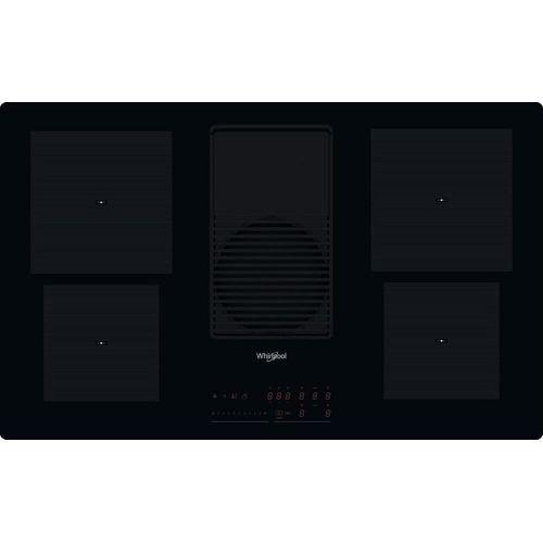 Whirlpool WVH 92 K/1 Schwarz Integriert 80.4 cm Zonen-Induktionskochfeld 4 Zone(n) Integrierte Haube
