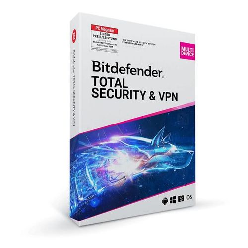 Bitdefender Total Security & Unlimited VPN 2025