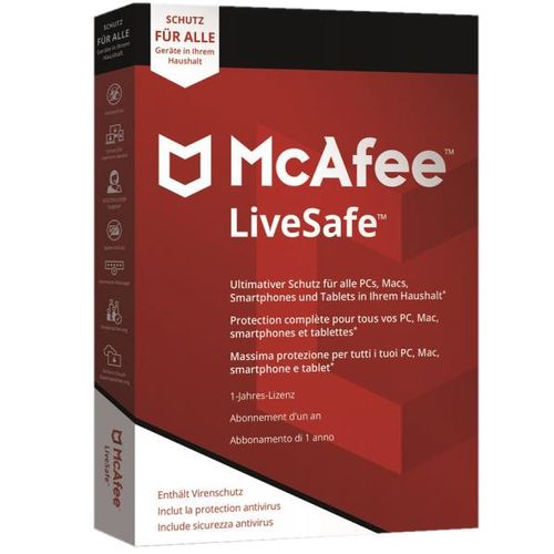 McAfee LiveSafe & VPN 2025