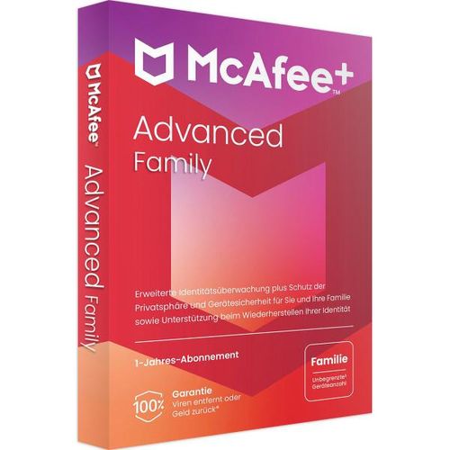 McAfee+ Advanced Family 2025