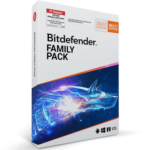 Bitdefender Family Pack 2025 bis 15 Geräte