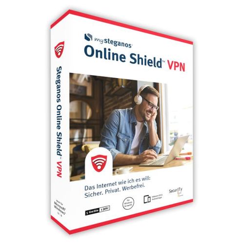 Steganos Online Shield VPN 5 Geräte WIN / MAC / ANDROID / IOS