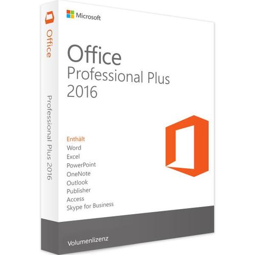 Microsoft Office 2016 Professional Plus Volumenlizenz Terminalserver Windows