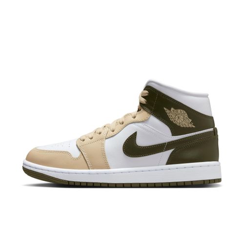 Chaussure Air Jordan 1 Mid pour Femme - Blanc Image