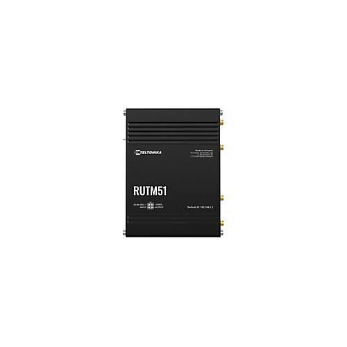 Teltonika RUTM51 - Wireless Router - WWAN 4-Port-Switch - 1GbE - Wi-Fi 5 - Dual-Band