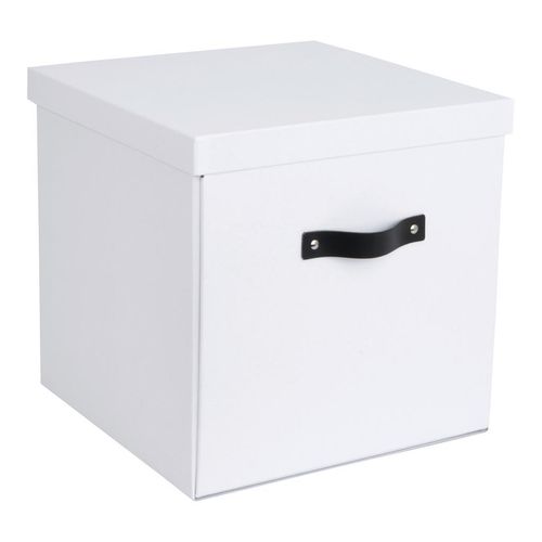 Xxxl Aufbewahrungsbox , Weiß , Papier, Karton , 31.5x31 cm , Ordnen & Aufbewahren, Aufbewahrungsboxen