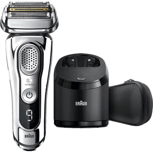 Braun 9395cc Series 9 silber Barttrimmer
