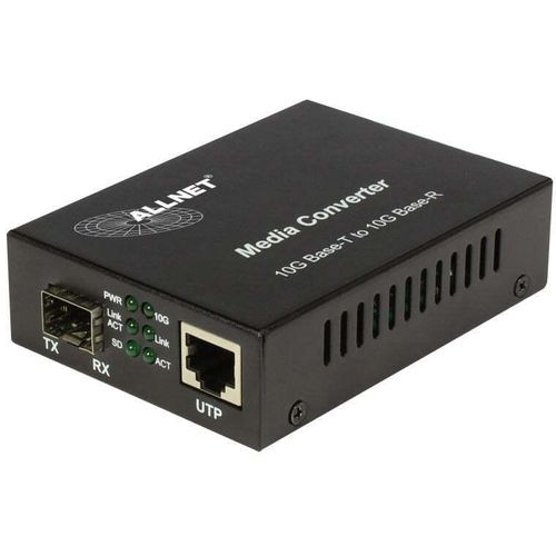 ALLNET ALL-MC109-SFP+ Netzwerk Medienkonverter 10000 Mbit/s Schwarz (ALL-MC109-SFP+)