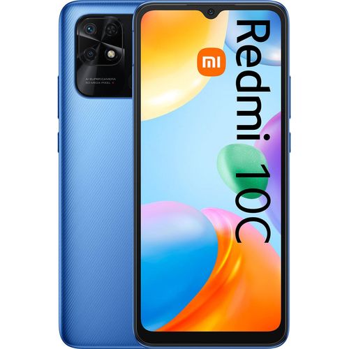 Xiaomi Redmi 10C blau 128GB Wifi + 4G Smartphone