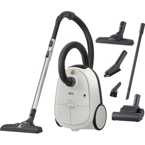 AEG HYGIENIC 6000 Staubsauger mit Beutel AB61H6SW Weiß