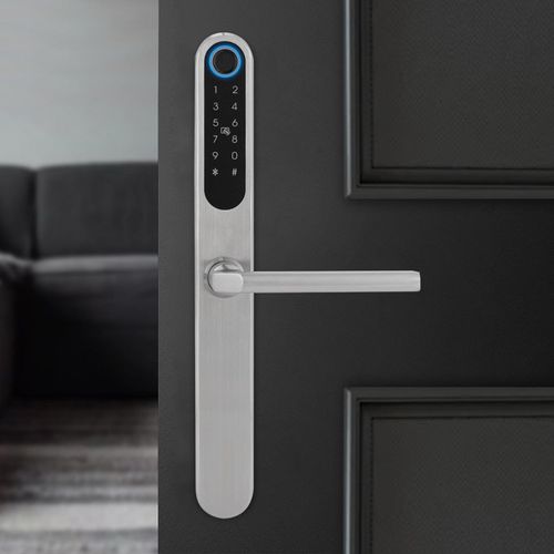 Fingerabdruck-Türschloss, intelligentes Türschloss mit Griff, digitales Türschloss